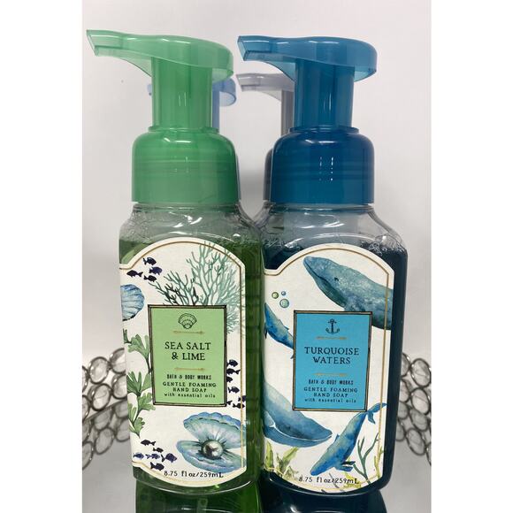 HTF Lot of 4 Bath & Body Works Hand Foaming Soap Summer Collection - Rare - Picture 3 of 6